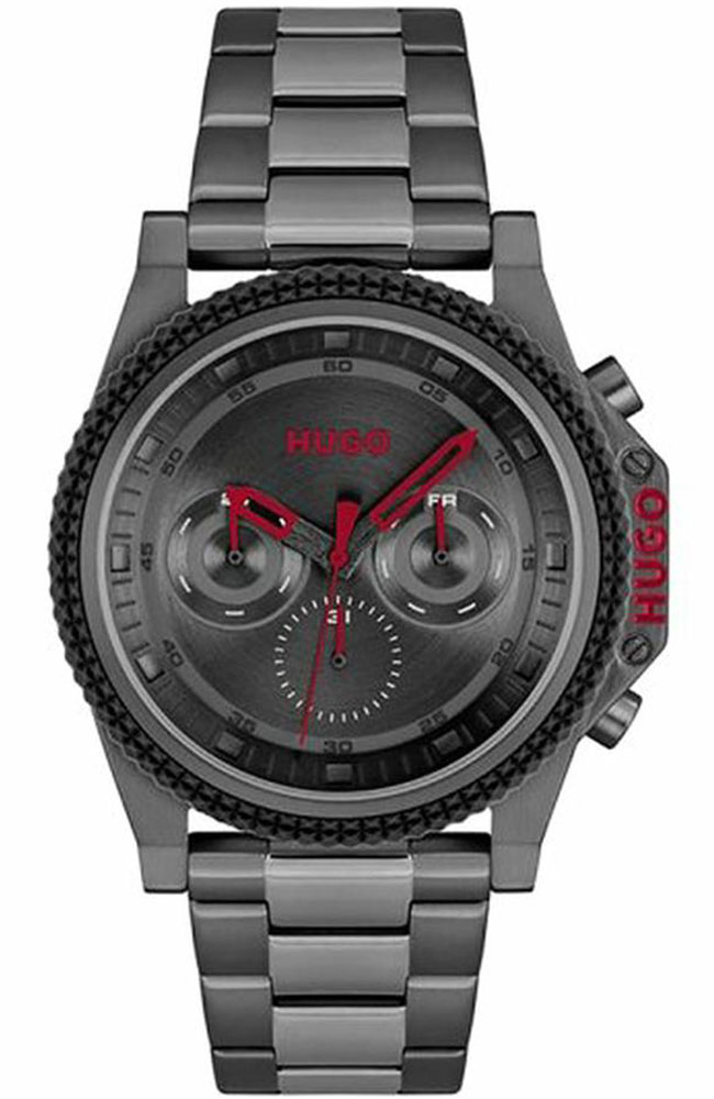 Hugo Boss Brave Multifunction Black Stainless Steel Bracelet 1530348