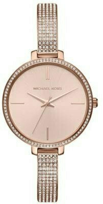 Michael Kors Jaryn Rose Gold Stainless Steel Bracelet MK3785