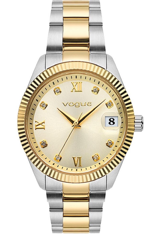 Vogue Reina Two Tone Stainless Steel Bracelet 614162