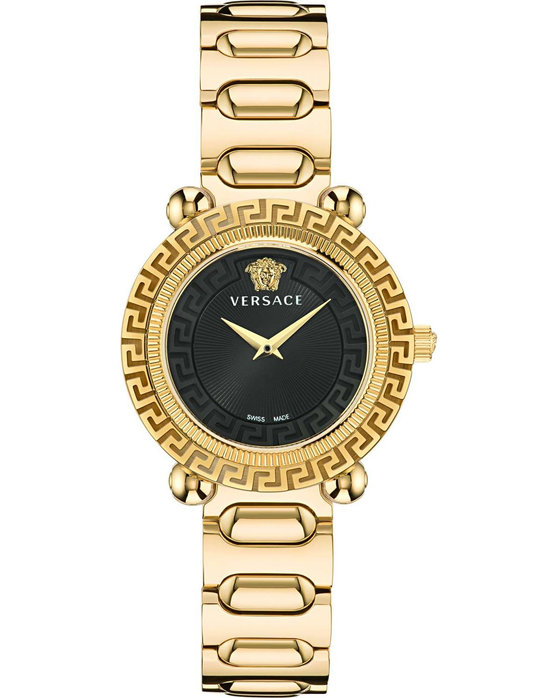 Versace Greca Twist Gold Stainless Steel Bracelet VE6I00523