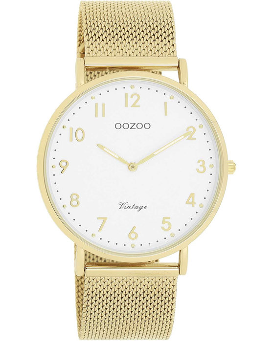 Oozoo Timepieces Gold Metallic Bracelet C20342