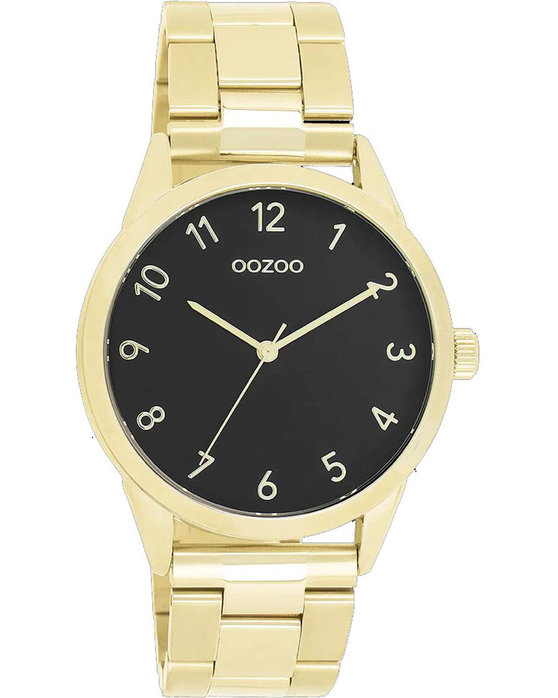 Oozoo Timepieces Gold Stainless Steel Bracelet C11427