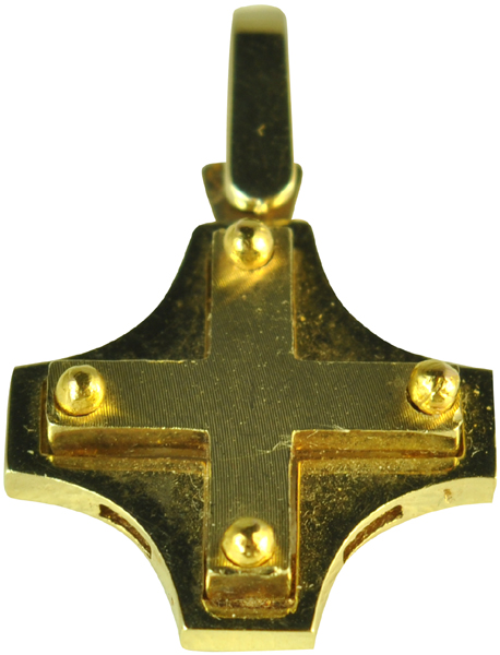 Χρυσός Βαπτιστικός Σταυρός 14Κ code GK0015-1703