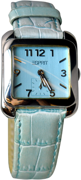 Esprit Light Blue Leather Strap ES2W3724921B11