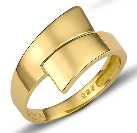 Χειροποίητο χρυσό δαχτυλίδι RN10319