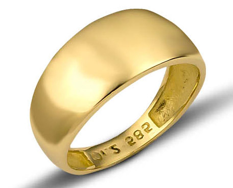 Χειροποίητο χρυσό δαχτυλίδι RN10419