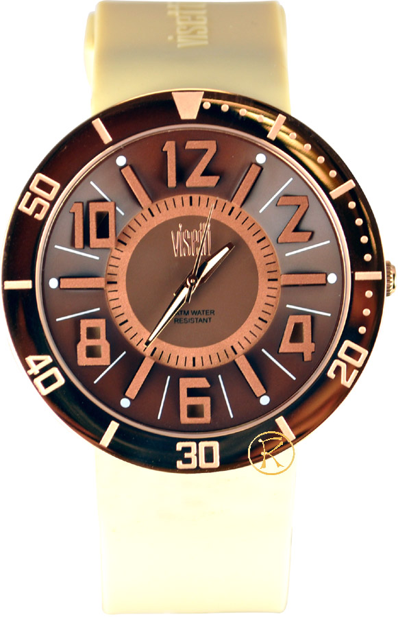 Visetti Light Beige Rubber Strap TI-WSW754RL