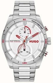 Hugo Boss Fast Multifunction Silver Stainless Steel Bracelet 1530373