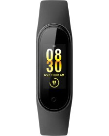 DAS.4 CN40 Fitness Tracker Black Silicone Strap 50241