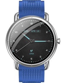 DAS.4 SG65 Smartwatch Blue Silicone Strap 75076