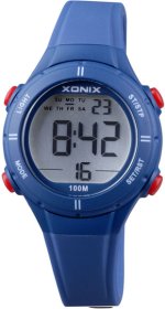 XONIX Kids BAI-A05 Blue Rubber Strap