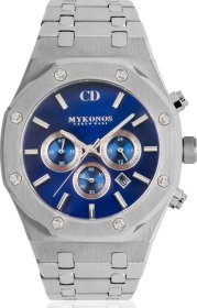 CARLO DALI Mykonos Chronograph Μetal Blue Limited Wrist Watch CD.0357.0809.01