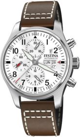 Festina Automatic Brown Leather Strap F20150/1