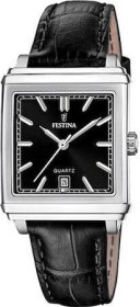 Festina Black Leather Strap F20682/6