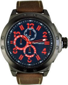 Ferrucci Brown Leather Strap FC5936K.09