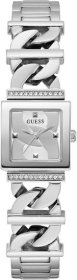 Guess Runaway Ladies Silver Stainless Steel Bracelet GW0603L1
