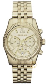 Michael Kors Lexington Gold Chronograph Quartz Women's Watch MK5556