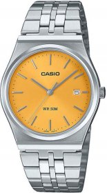 CASIO Collection Silver Stainless Steel Bracelet MTP-B145D-9AVEF