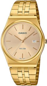 CASIO Collection Gold Stainless Steel Bracelet MTP-B145G-9AVEF