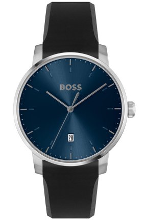 Hugo Boss Dean Black Rubber Strap 1514131