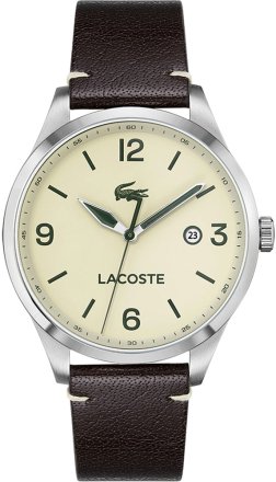 Lacoste Traveler Brown Leather Strap 2011107