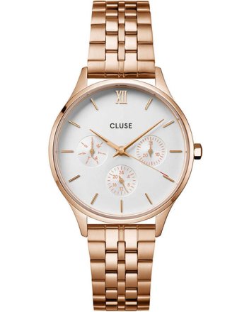 Cluse Minuit Rose Gold Stainless Steel Bracelet CW10702