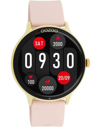 Oozoo Smartwatch Pink Silicon Strap Q00131