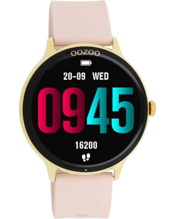 Oozoo Smartwatch Pink Silicon Strap Q00131