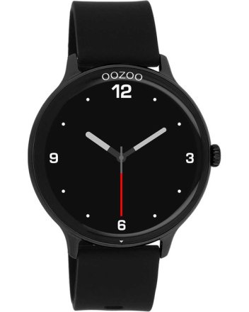 Oozoo Smartwatch Black Silicon Strap Q00134