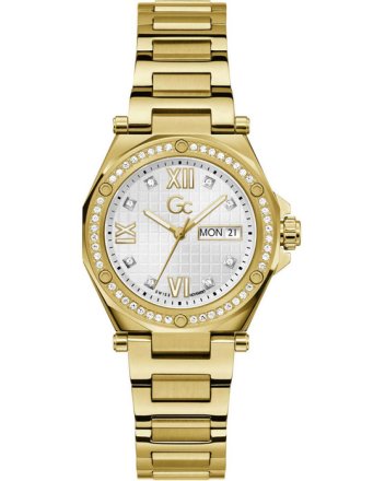 Guess Collection Legacy Crystals Gold Stainless Steel Bracelet Z20008L1MF