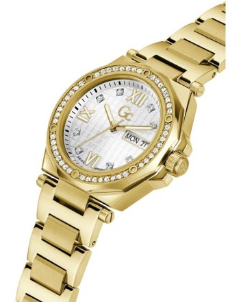 Guess Collection Legacy Crystals Gold Stainless Steel Bracelet Z20008L1MF