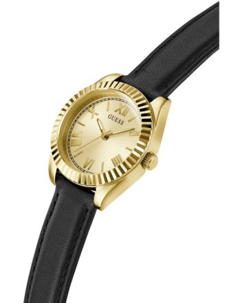 Guess Mini Luna Black Leather Strap GW0761L1