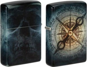 Zippo Compass Ghost Design 48562