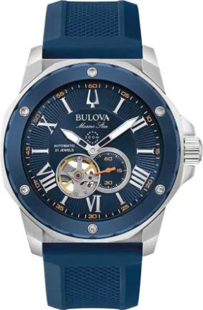 Bulova Mens Watch Marine Star Automatic 98A303