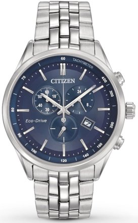 Citizen Eco Drive Chronograph Stainless Steel Bracelet AT2141-52L