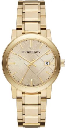 BURBERRY The City Gold Stainless Steel Bracelet BU9033