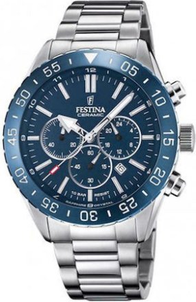 Festina Chronograph Stainless Steel Bracelet F20575/2