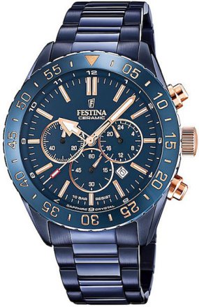 Festina Chronograph Stainless Steel Bracelet F20576/1