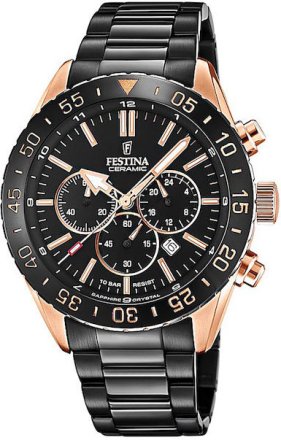 Festina Chronograph Stainless Steel Bracelet F20578/1