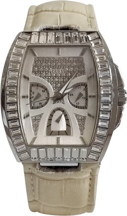 Guess Beige Leather Strap W19001L2