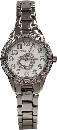 Jacques Farel Stainless Steel Bracelet Ladies Watch CTE7272