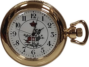 Quartz Silver Plated pocket watch Q61482