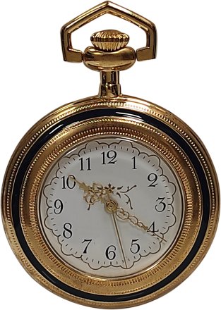 Quartz Gold Plated pocket watch Q61492