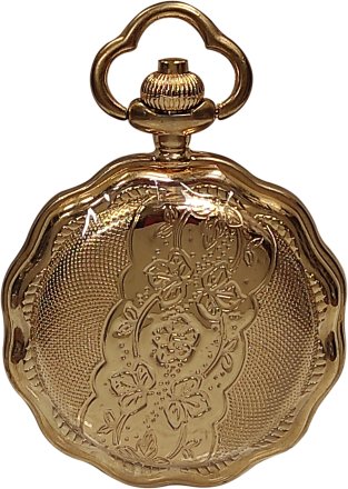 Quartz Gold Plated pocket watch Q61489