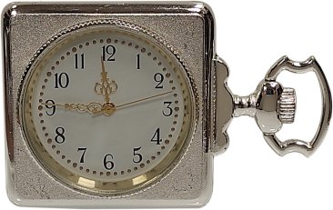 Quartz Silver Plated pocket watch Q61484