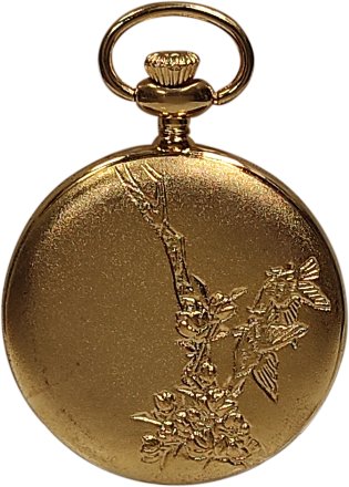 Quartz Gold Plated pocket watch Q61497