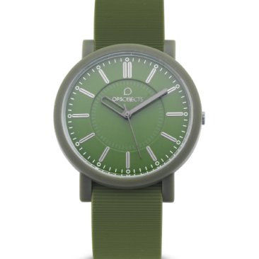 OPS! Posh Green Rubber Strap OPSPOSH-21