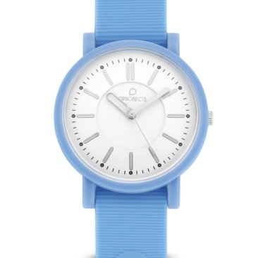 OPS! Posh Petite Light Blue Rubber Strap OPSPOSH-64