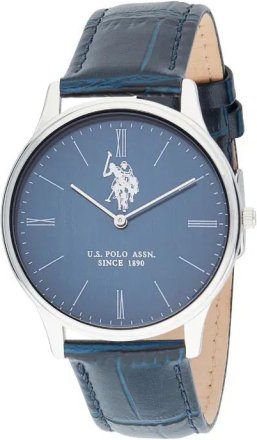 U.S. Polo Assn. Jeremy Blue Leather Strap USP7200BL