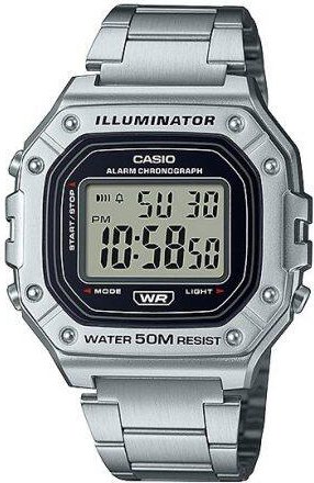 Casio Standard Stainless Steel Bracelet W-218HD-1A